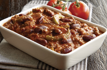 BEEF CHILI with beans